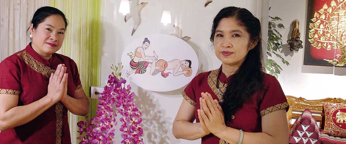 Die Masseurinnen der Muang Ya Massage-Praxis